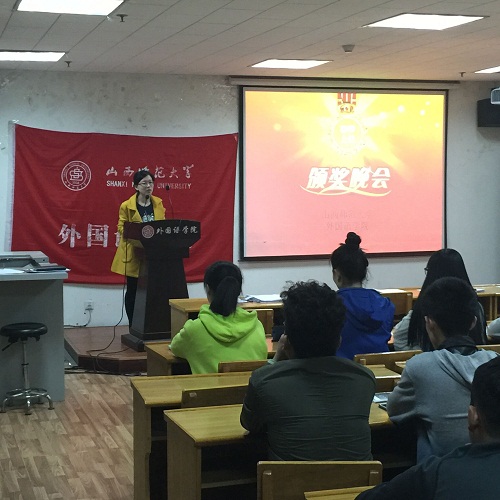 黎超老师发表讲话