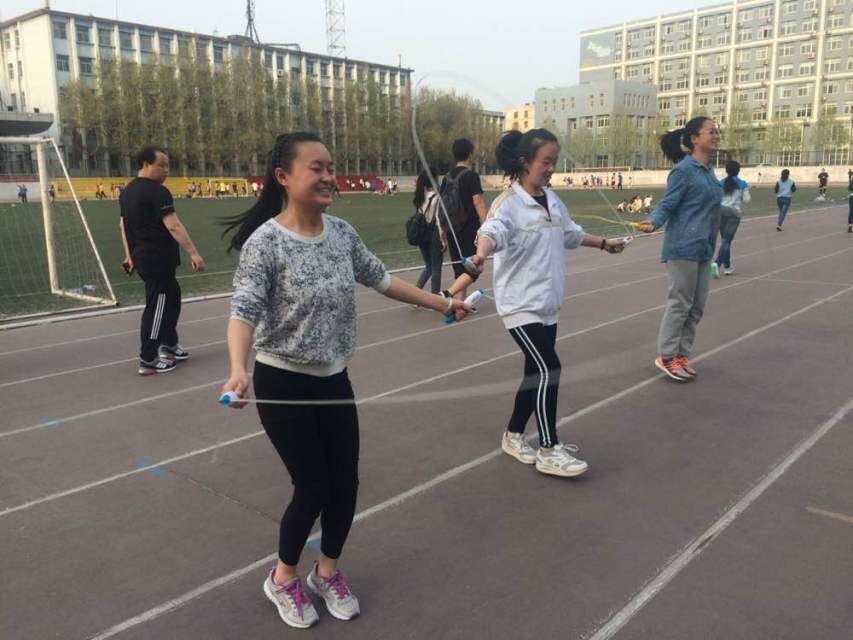 跳绳选拔环节