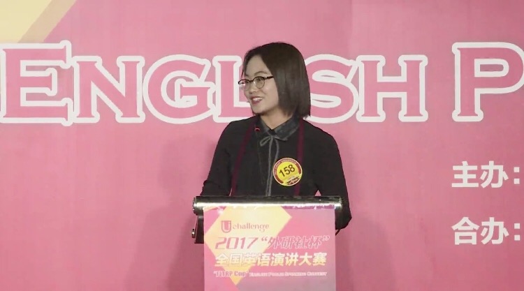 选手精彩的即兴演讲